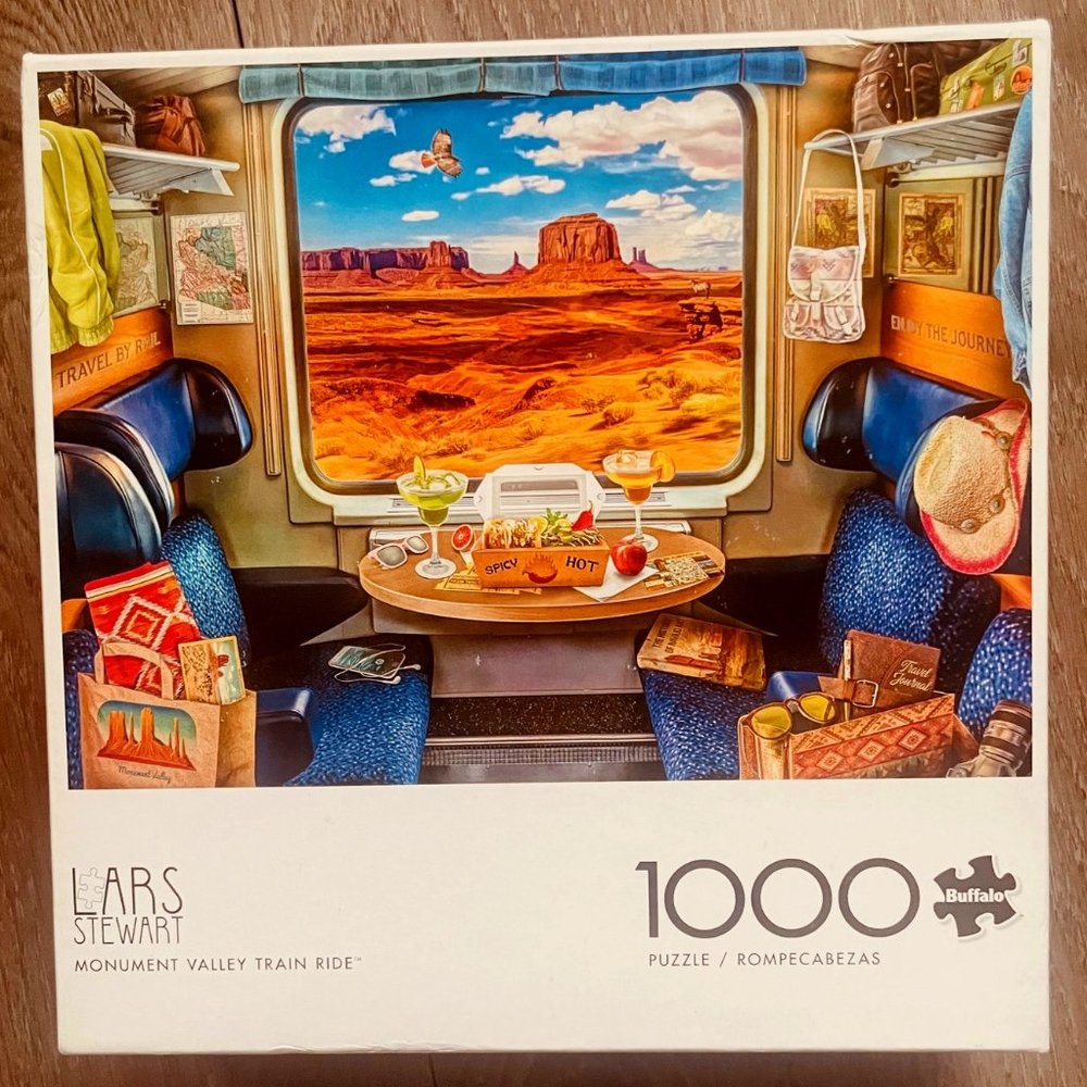 Buffalo Games 1000 pieces puzzle - (OPENED)